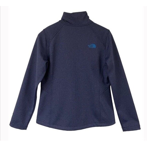 The North Face Jacket Blue Canyon Wall Lined Zipper Pockets Mock Neck Medium EUC - Picture 2 of 10